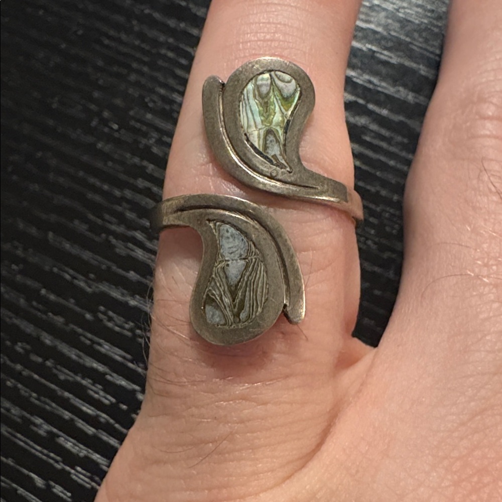Silver ring women’s size 8 adjustable